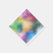 Abstract Art Sjabloon Elegant Modern Servet (Hoek)