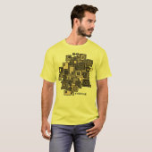 ABSTRACT ART - STAAPKAART II T-SHIRT (Voorkant volledig)