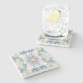 Abstract Art Stone Onderzetter (Zijkant)