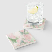 Abstract Art Stone Onderzetter (Zijkant)