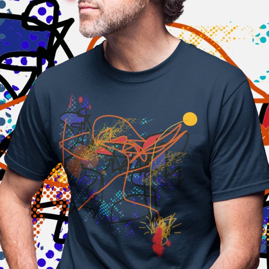 Abstract art t-shirt