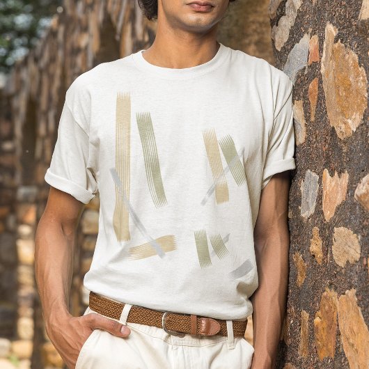 Abstract art T-Shirt optrekken