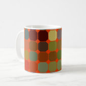 Abstract art texture. Colorful texture. Modern art Koffiemok (Voorkant links)