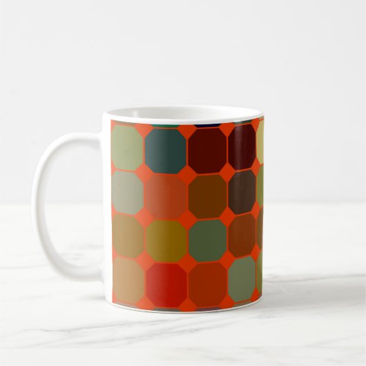 Abstract art texture. Colorful texture. Modern art Koffiemok (Links)