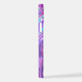 Abstract-art-textuur-vorm-patroon iPhone Hoesje (Rechterkant)