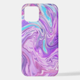 Abstract-art-textuur-vorm-patroon iPhone 12 Hoesje