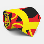 Abstract Art Tie Stropdas (Opgerold)