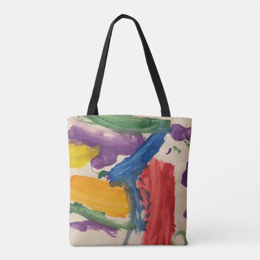 Abstract Art  Tote Bag (Achterkant)