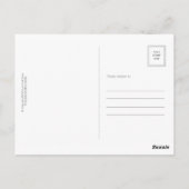 Abstract ART. van Marcelo Movschowitz Briefkaart (Achterkant)