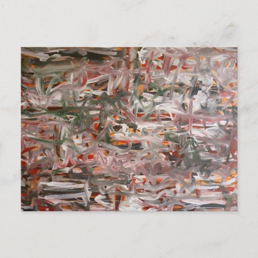 Abstract ART. van Marcelo Movschowitz Briefkaart (Voorkant)