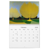 Abstract Art Wall Decor - 2026 Calendar Kalender (Feb 2026)