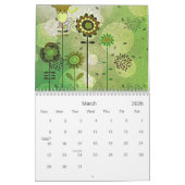 Abstract Art Wall Decor - 2026 Calendar Kalender (Mar 2026)