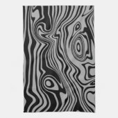 Abstract Art Waves Keukenhanddoek - Kies kleuren (Verticaal)