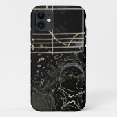 Abstract Art Zwart Case-Mate iPhone Case (Achterkant)