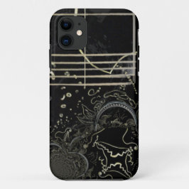 Abstract Art Zwart Case-Mate iPhone Case