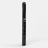 Abstract Art Zwart Case-Mate iPhone Case (Achterkant/rechts)