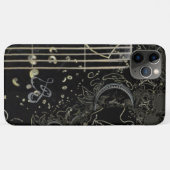 Abstract Art Zwart Case-Mate iPhone Case (Achterkant (horizontaal))