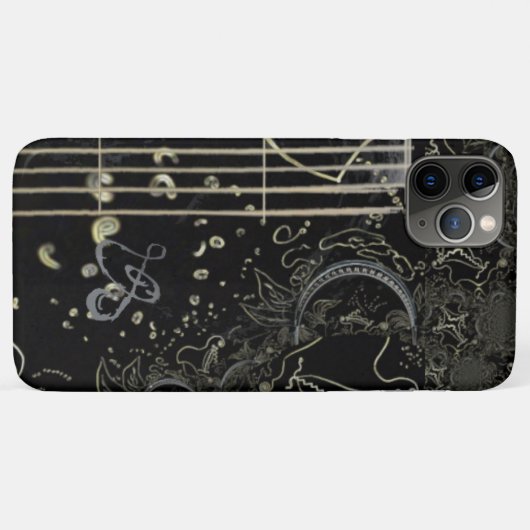 Abstract Art Zwart Case-Mate iPhone Case (Achterkant (horizontaal))