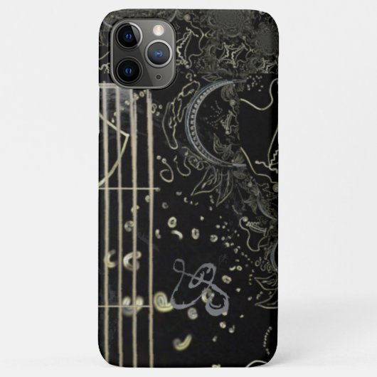 Abstract Art Zwart Case-Mate iPhone Case (Achterkant)