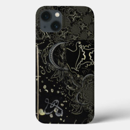 Abstract Art Zwart Case-Mate iPhone Case