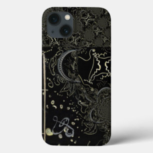 Abstract Art Zwart Case-Mate iPhone Case