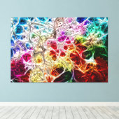 Abstract artikel 132 canvas afdruk (Insitu (Houten vloer))