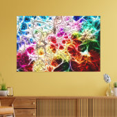 Abstract artikel 132 canvas afdruk (Insitu (Woonkamer))