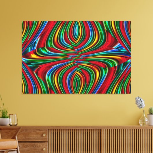 Abstract artikel 133 canvas afdruk (Insitu (Woonkamer))