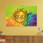 Abstract artikel 139 canvas afdruk (Insitu (Woonkamer))