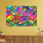 Abstract artikel 141 canvas afdruk (Insitu (Woonkamer))