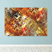 Abstract artikel 145 canvas afdruk (Insitu (Houten vloer))