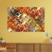 Abstract artikel 145 canvas afdruk (Insitu (Woonkamer))