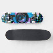 Abstract artikel 151 Skateboard (Horizontaal)