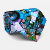 Abstract artikel 151 stropdas (Opgerold)