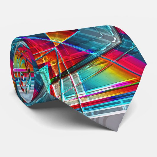 Abstract artikel 152 stropdas (Opgerold)