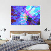 Abstract artikel 159 canvas afdruk (Insitu (Slaapkamer))