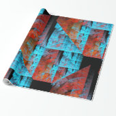 Abstract artikel 169 cadeaupapier (Uitgerold)