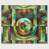 Abstract artikel 173 Verpakkingspapier Cadeaupapier (Vlak)