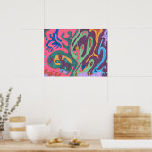 abstract artikel 24x18 poster (Keuken)