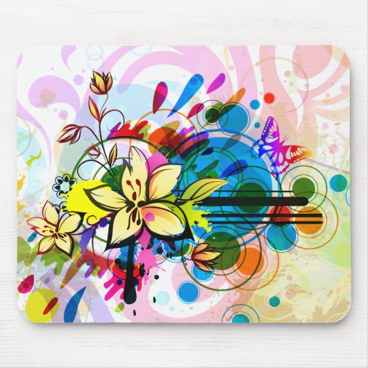 Abstract artikel 26 Mousepad Muismat (Voorkant)