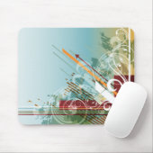 Abstract artikel 28 Mousepad Muismat (Met muis)
