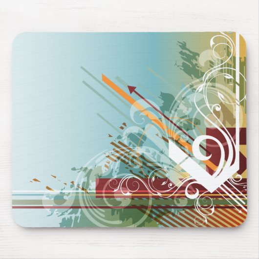 Abstract artikel 28 Mousepad Muismat (Voorkant)