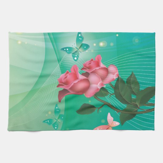 Abstract artikel 39 Keukenhanddoek (Horizontaal)