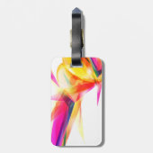 Abstract artikel 7 Bagagelabels (Achterkant verticaal)