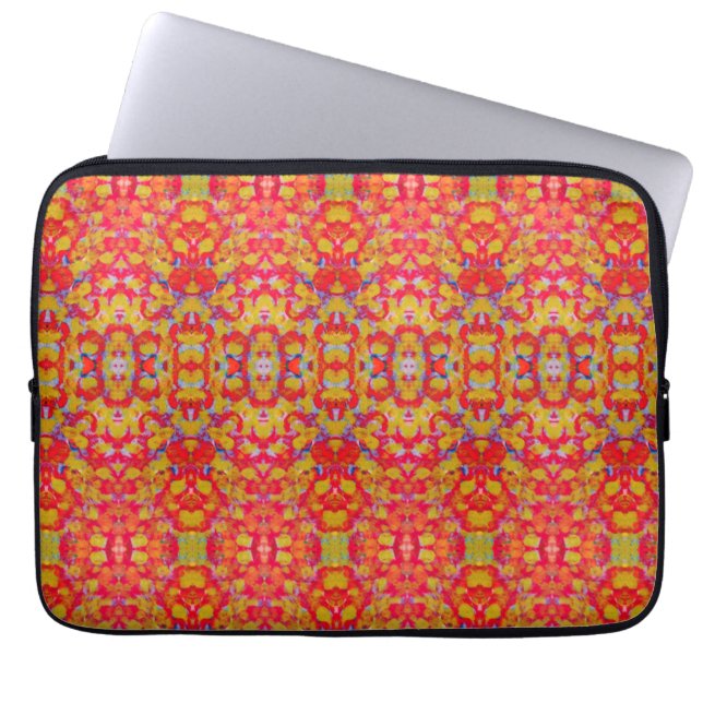 Abstract artikel 8 laptop sleeve (Voorkant)