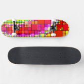 Abstract artikel 93 Skateboard (Horizontaal)