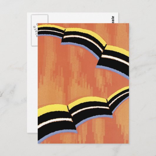 Abstract artikel deco (64) briefkaart (Voorkant / Achterkant)