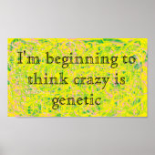 abstract artikel Orphan Black citaat... denk dat g Poster (Voorkant)