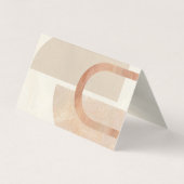 Abstract Artist Art Atelier Artisan Creative Busin Visitekaartje (Achterkant)