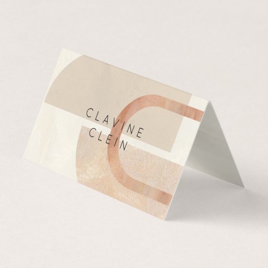 Abstract Artist Art Atelier Artisan Creative Busin Visitekaartje (Voorkant)